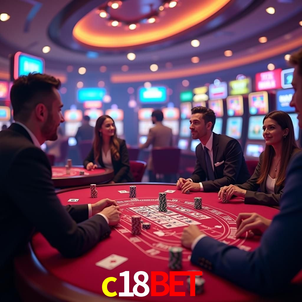 Mesa de Blackjack c18bet